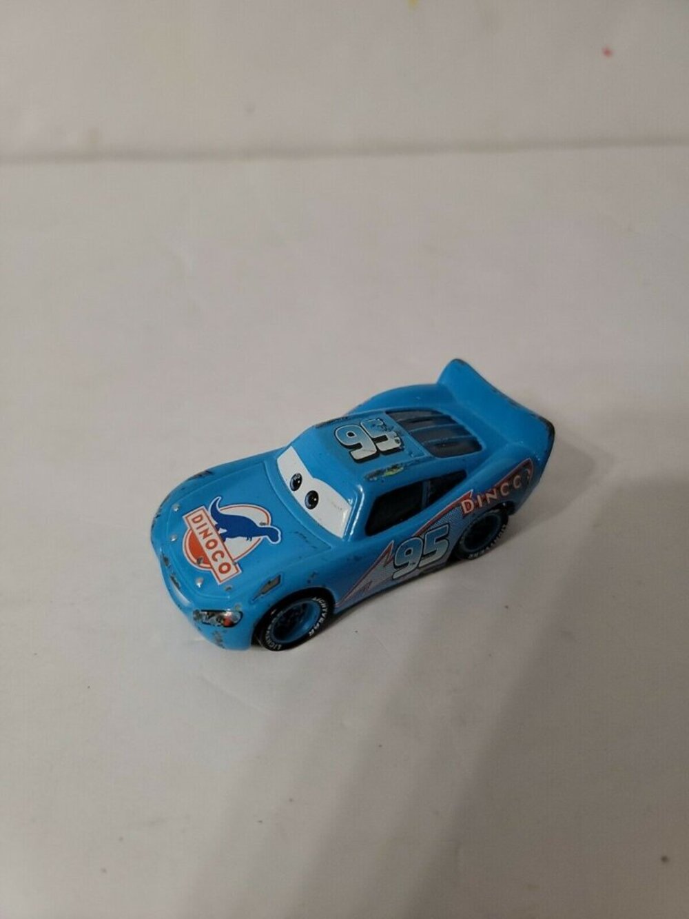 Mattel Disney Pixar Cars Dinoco LIGHTNING McQueen 1:55 Diecast Toy Car